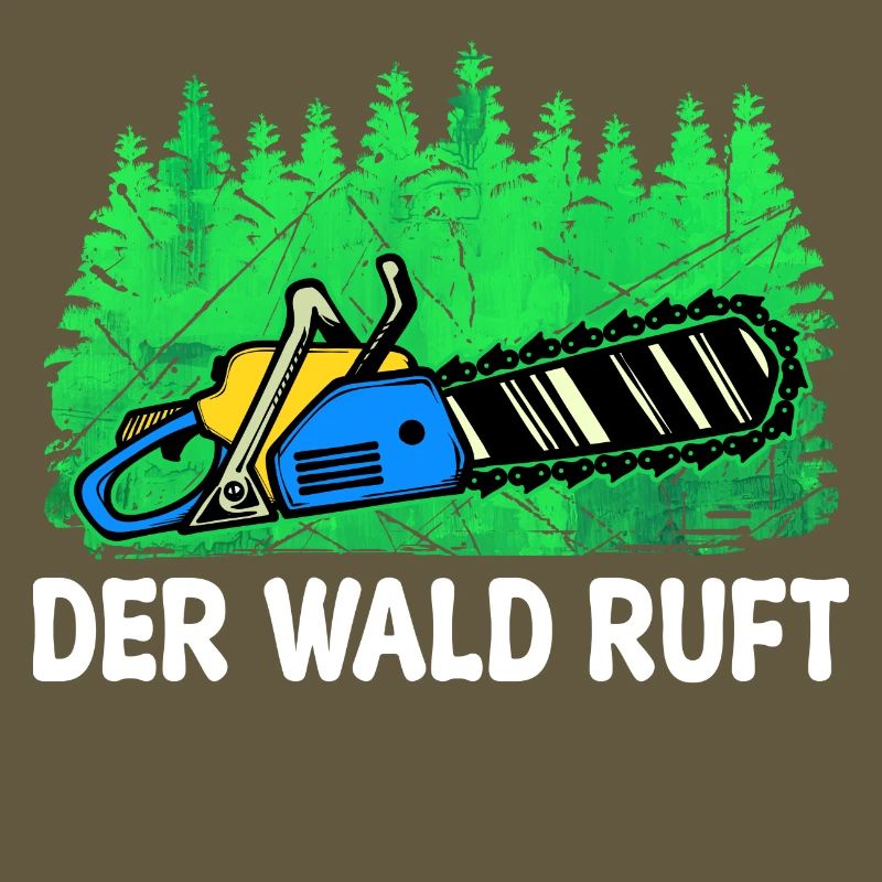 Lumberjack Chainsaw Tree Statement Lumberjack