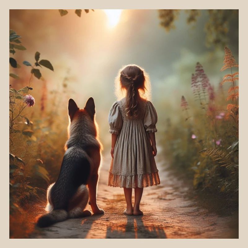 German Shepherd Art