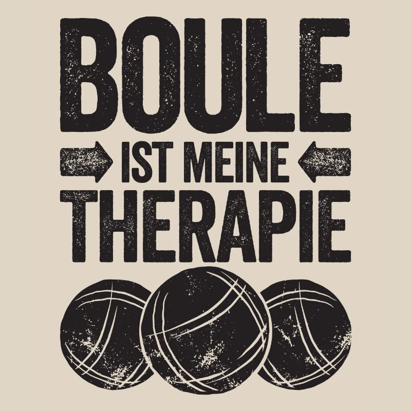 Boule is my therapy! Boule player