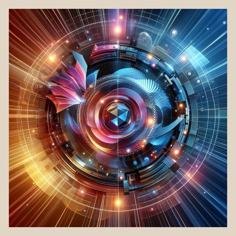 Future Fusion: holographic and circular gradient