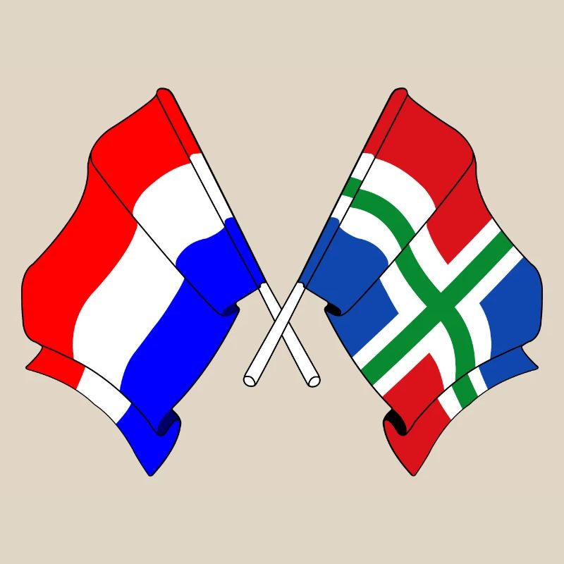 Drapeau Pays-Bas, Groningue