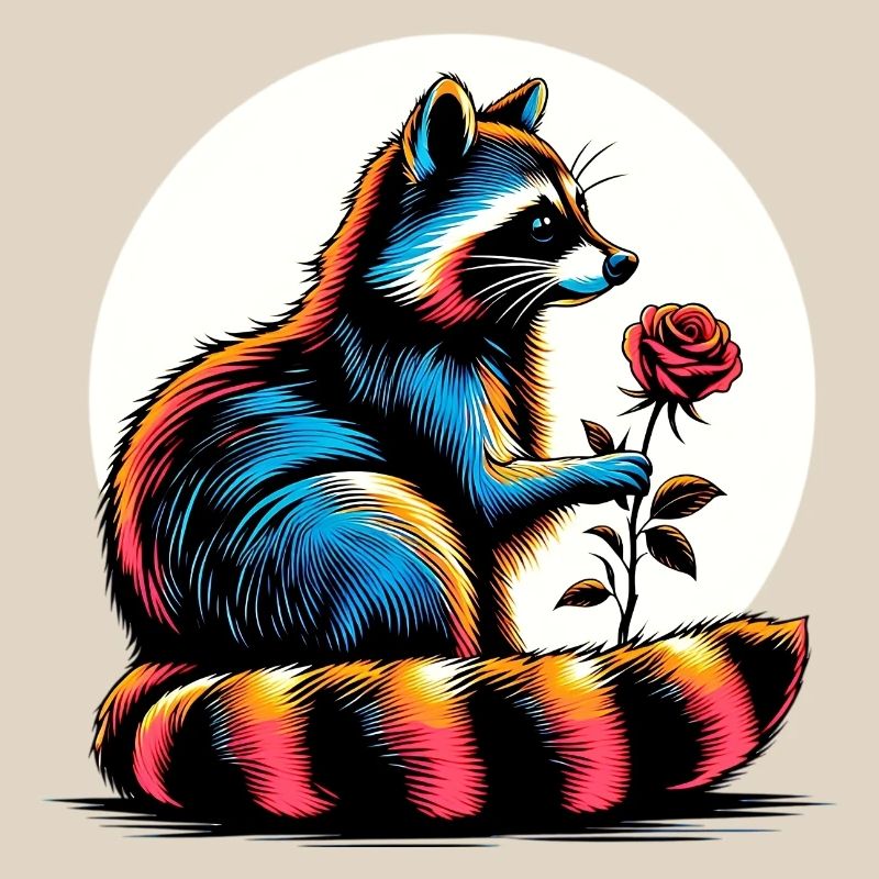 Waschbär