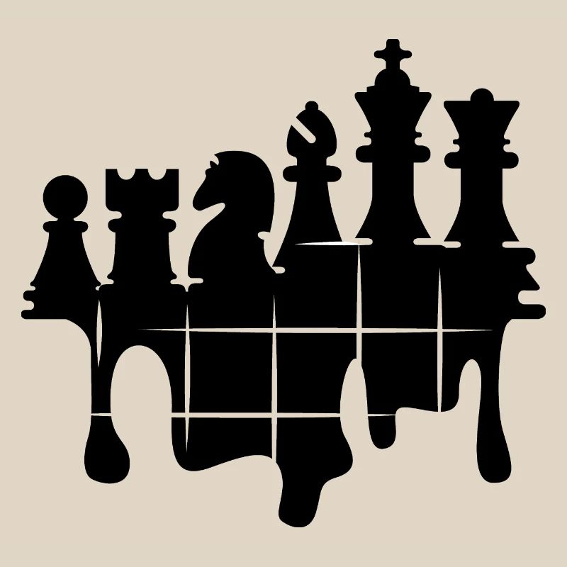 Chess Graffiti Chess Set Figures Knight rook