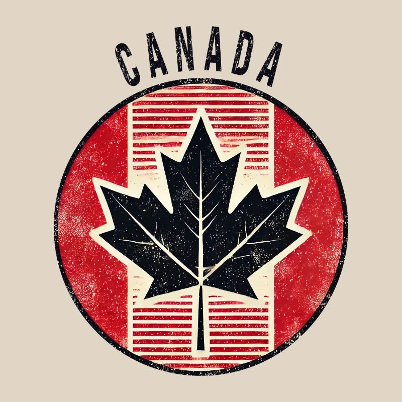 Canada maple leaf design