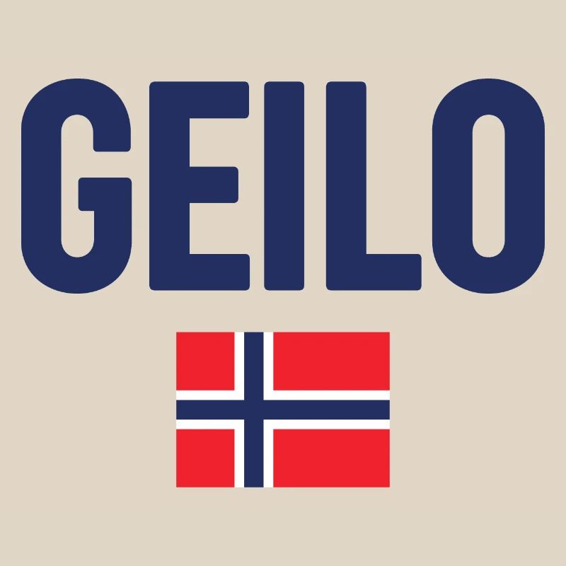 Gelo Norwegian Flag Design 