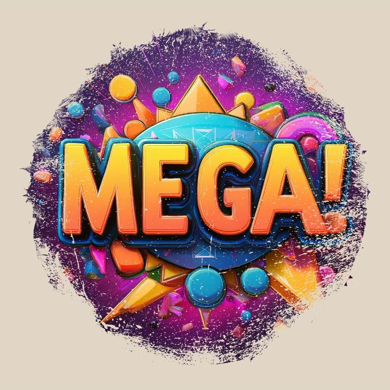 méga texte en 3D
