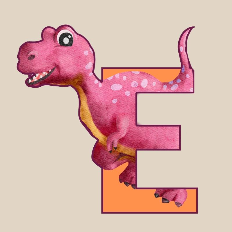 E - DINOSAUR, customizable