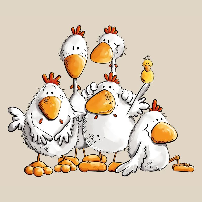 Funny Chickens for Chicken Lovers