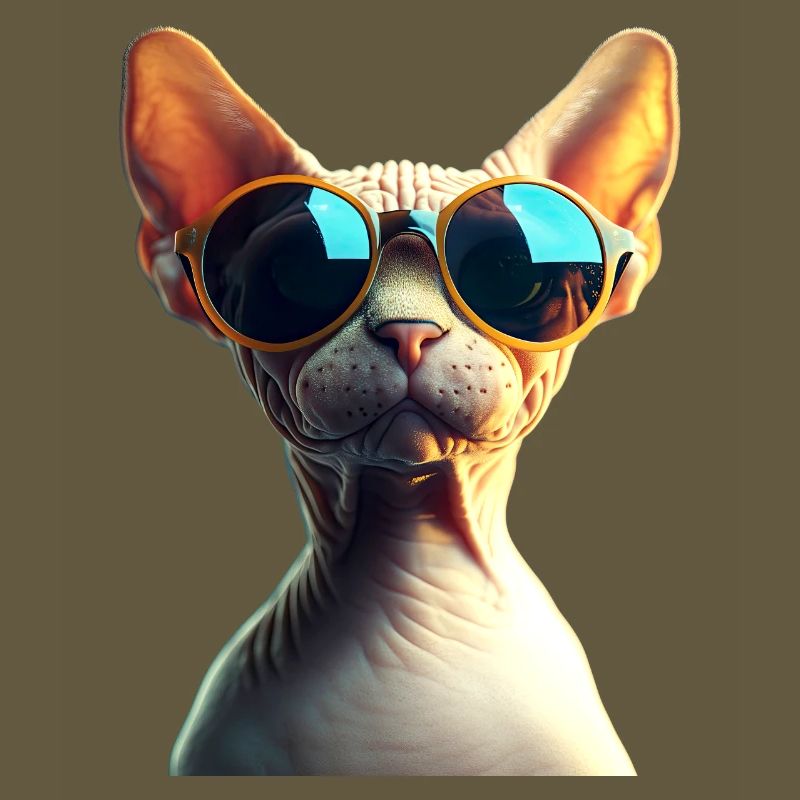 Chat Sphynx Chat Sphynx Chat Canadien Mignon Sphinx