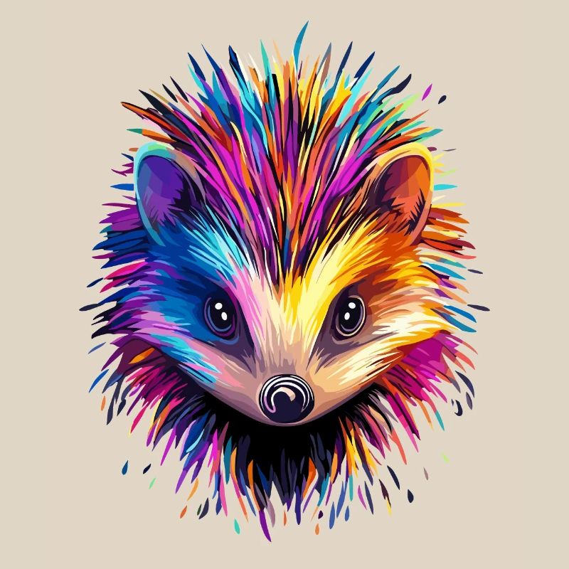 Hérisson Hérisson à ventre blanc Hérisson épineux Amour Hérisson mignon