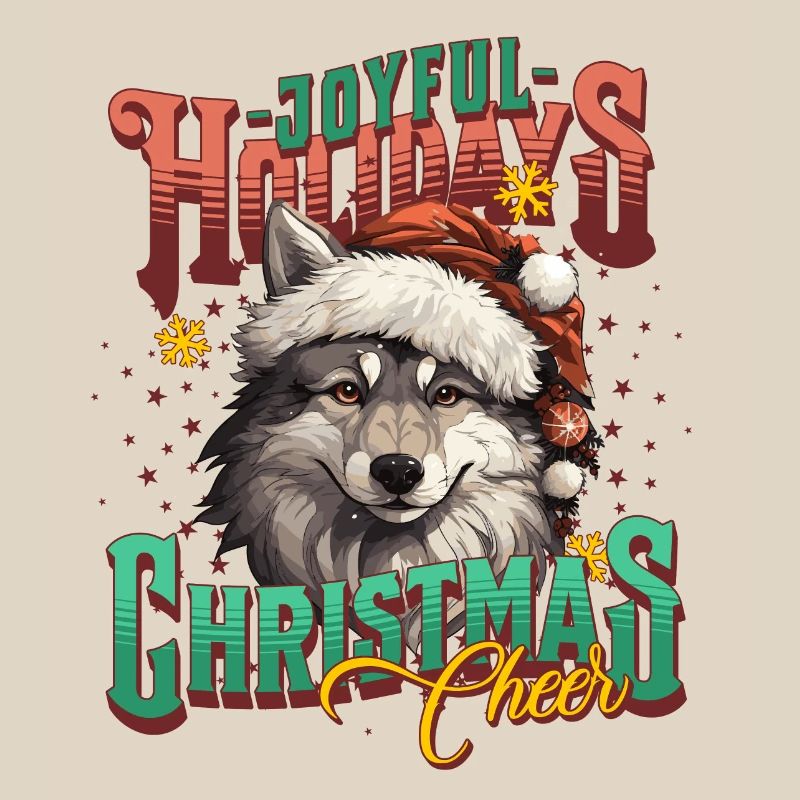 Christmas Wolf