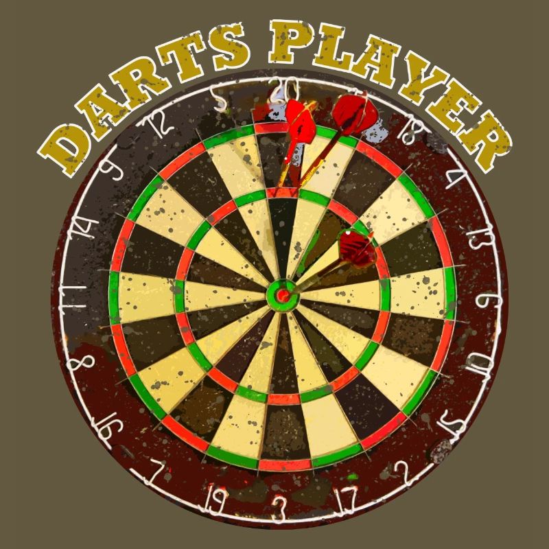 Darts Player Motif Design
