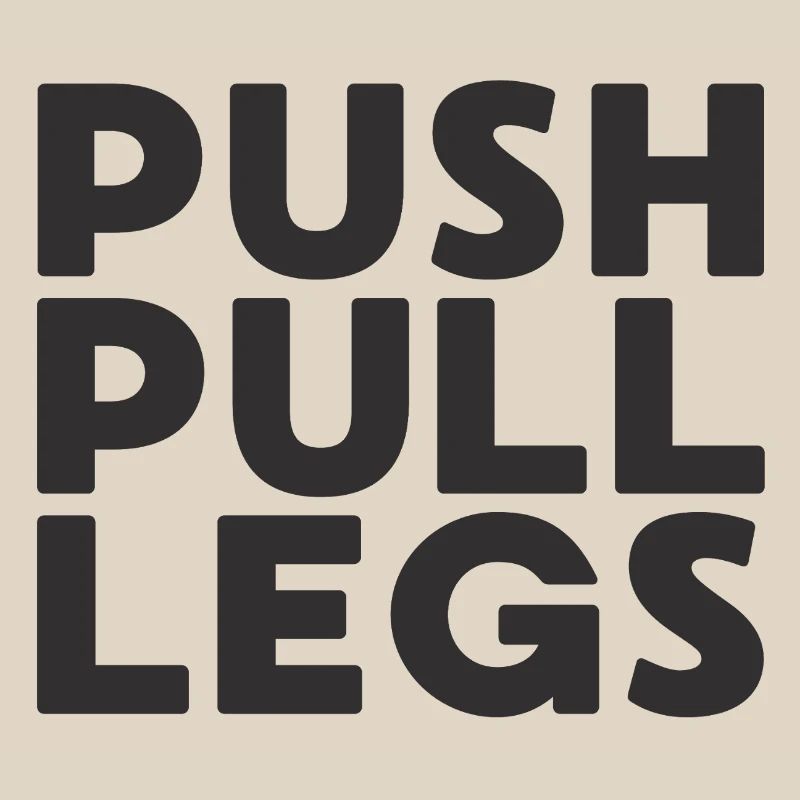 Push Pull Beine Repeat Trainingssplit