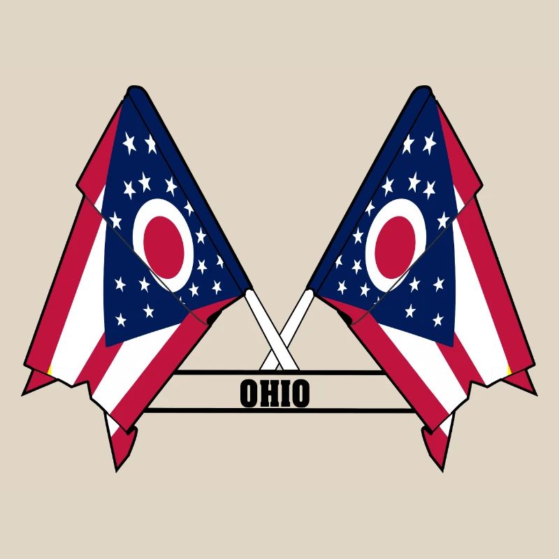wee flags text OHIO