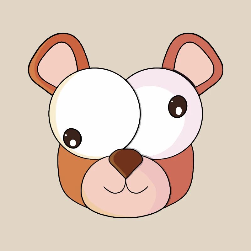 Bear with crazy eyes