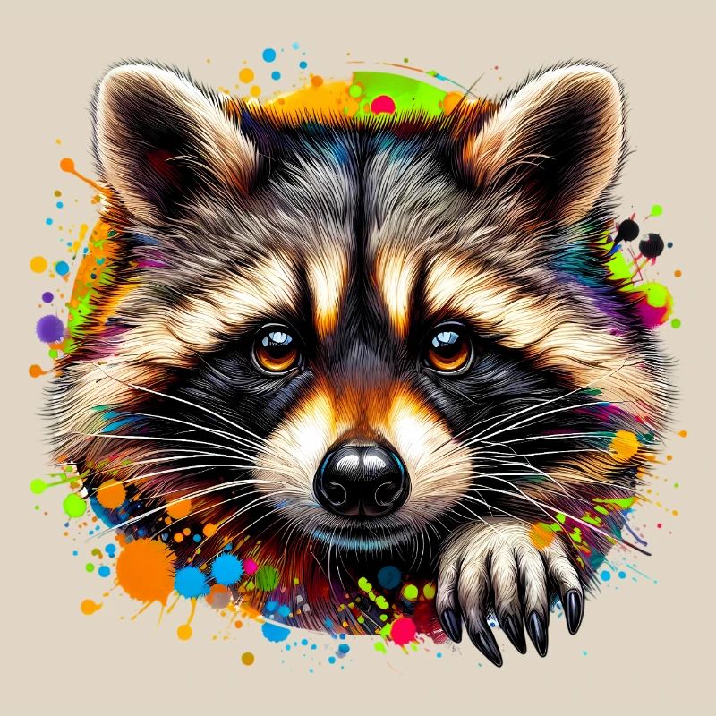 Waschbär