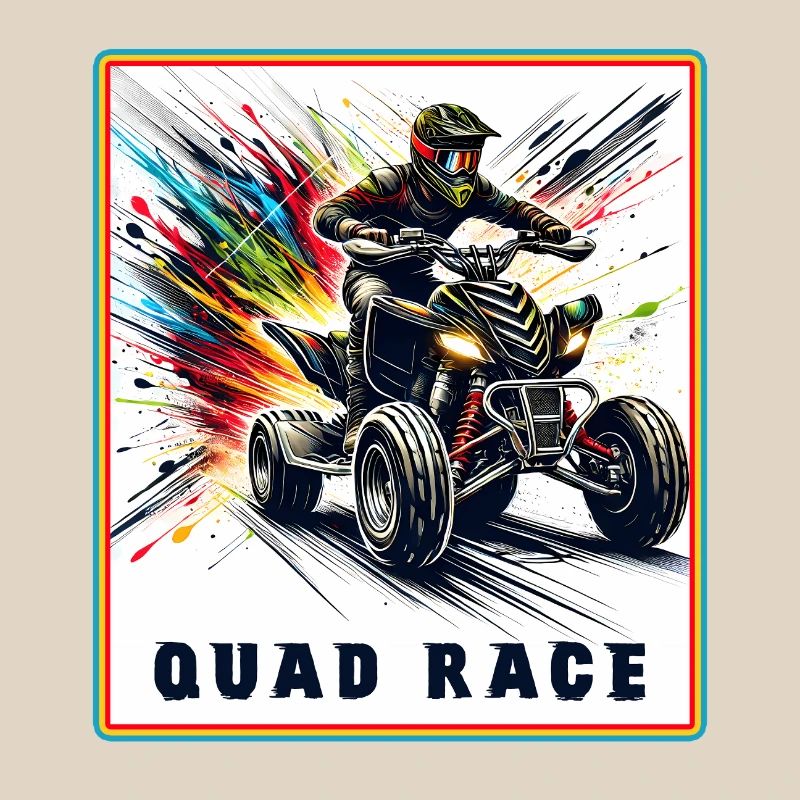 Course de quad – Explosion de vitesse