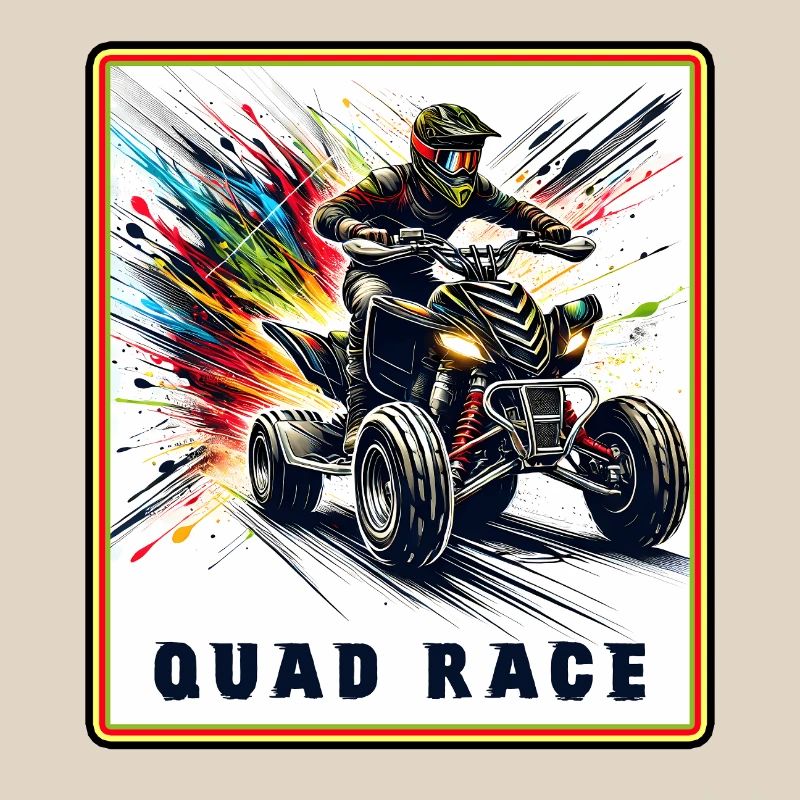 Course de quad – Explosion de vitesse