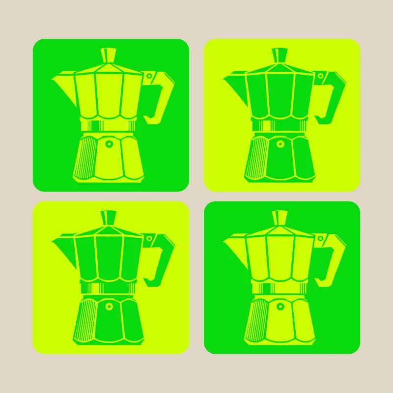 Machine à expresso rétro Pop Art
