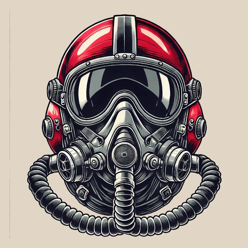 Conception du casque de pilote