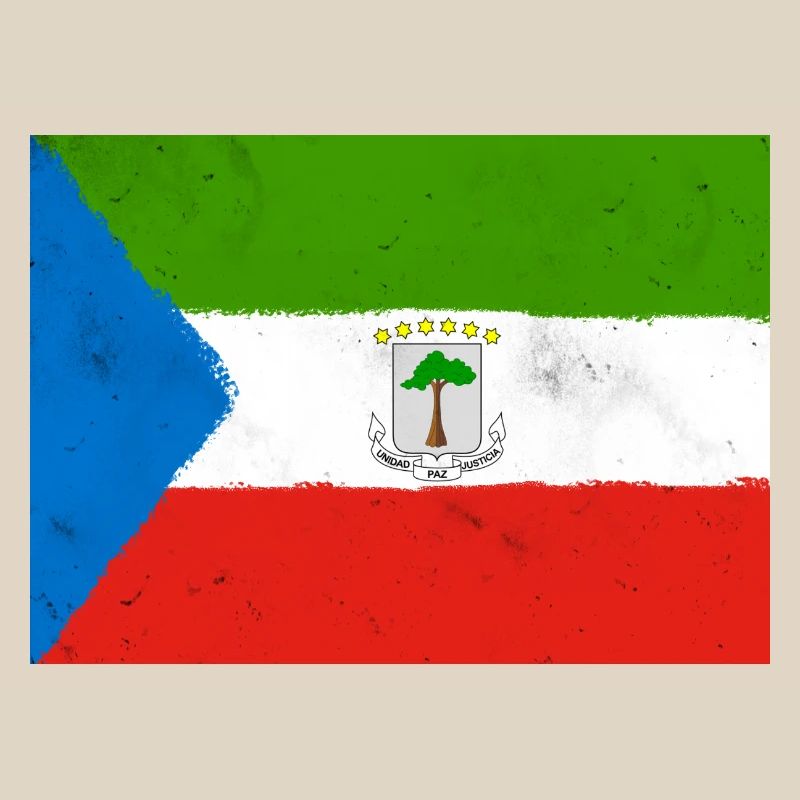 Drapeau de la Guinée équatoriale – Identité tropicale