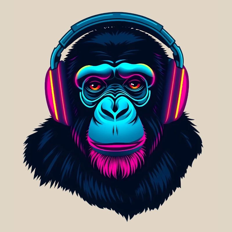 Monkey en tant que DJ