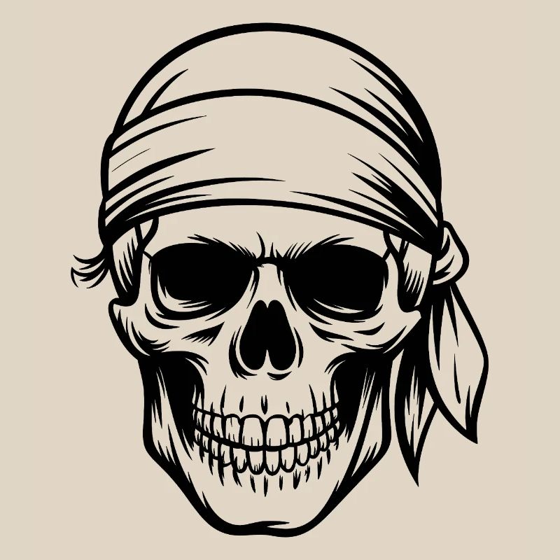 Crâne de pirate