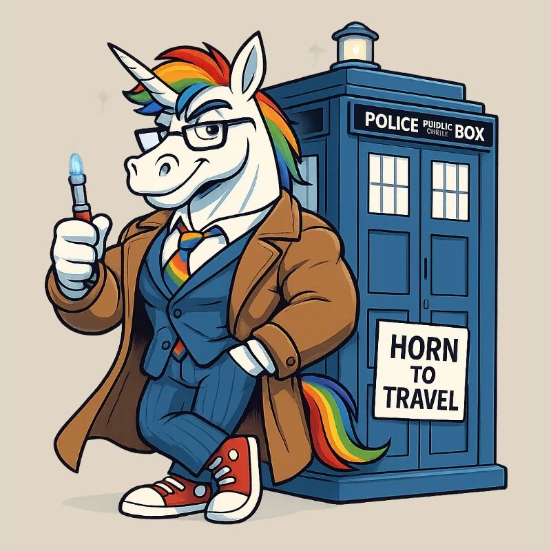 Zeitreisendes Einhorn
