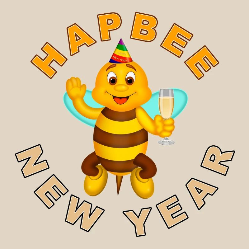 HAPBEE New Year with text 2