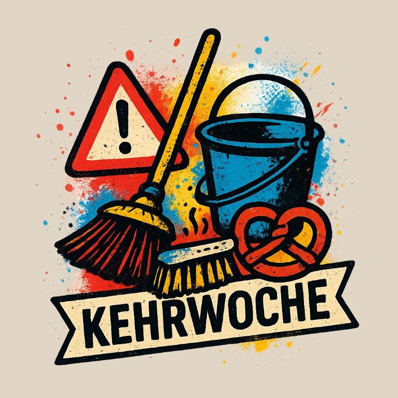 Typical Swabian sweeping week