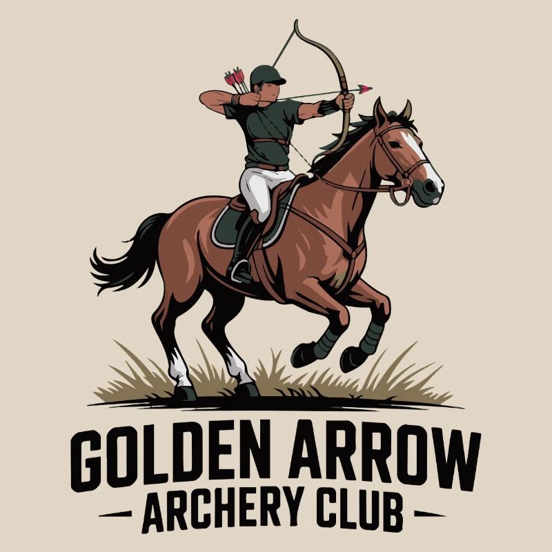 Dynamic Archer Crest on Horseback