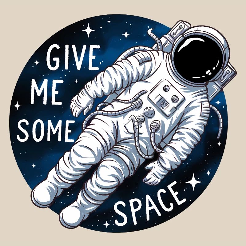 Astronaute de l’espace Dicton drôle