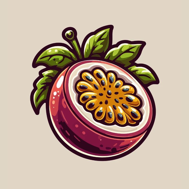 Passionate Exotic Fruit Pattern