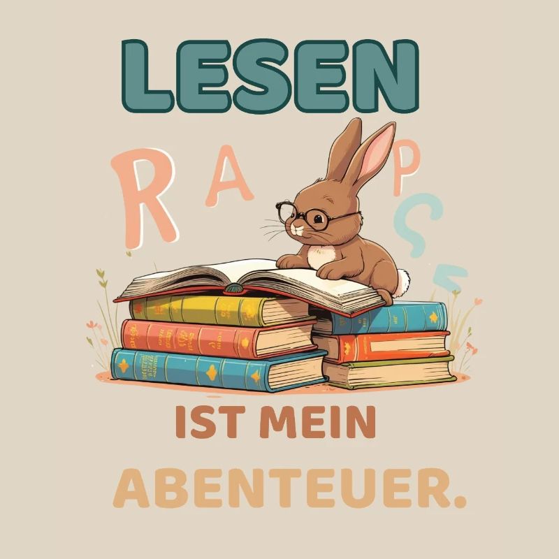 Aventure de lecture avec des lapins