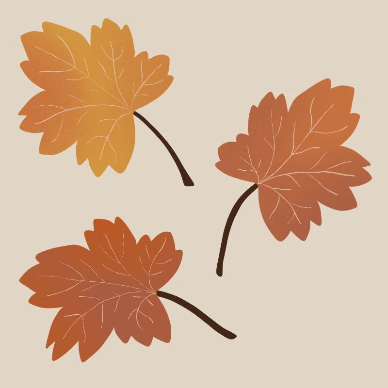 Autumn Maple Leaf Pattern for Cozy Apparel