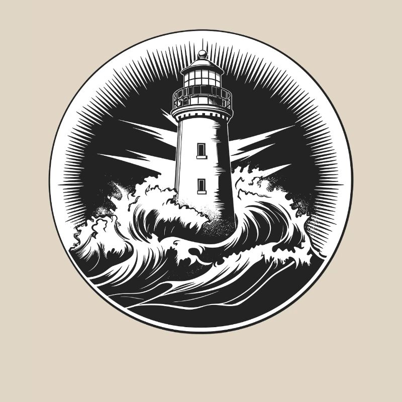 Phare dans la tempête