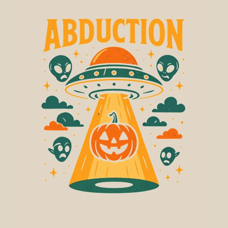 Conception de citrouille d'Halloween spatiale