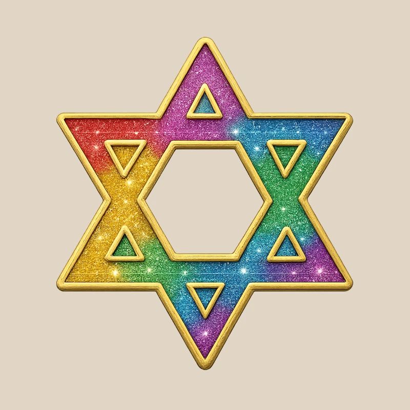 Rainbow Star Decor
