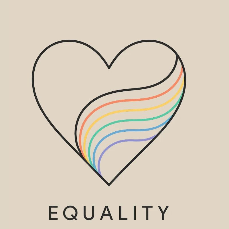 Pride Rainbow Love Equality Diversity Queer