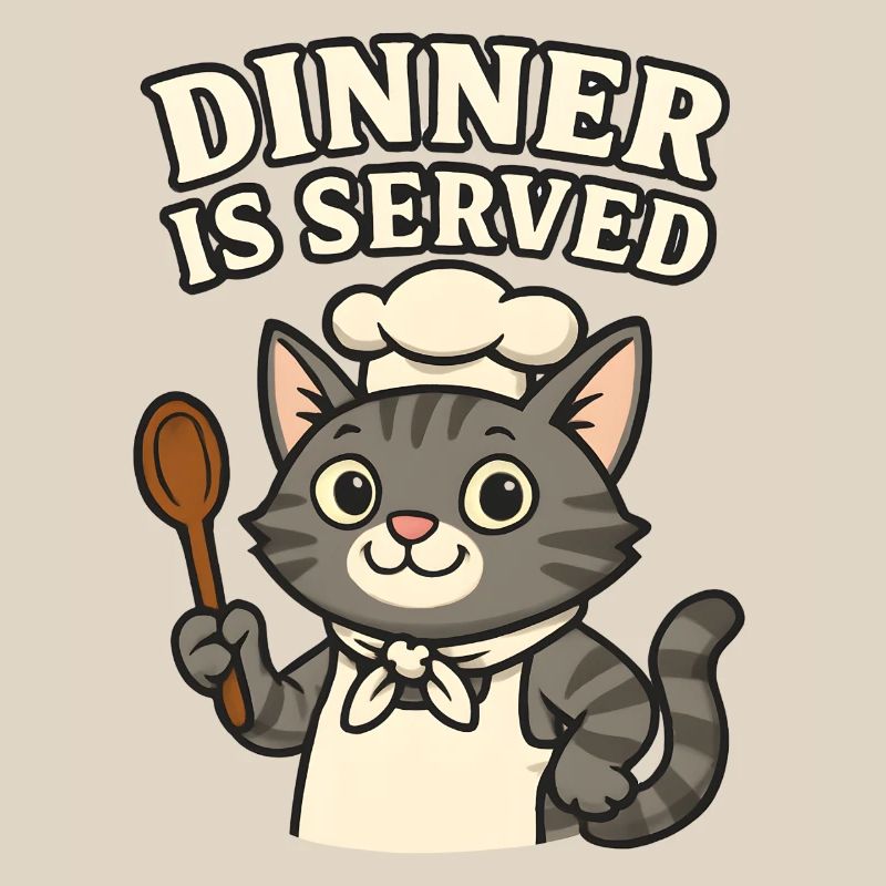 Cook Cat – Dinner is Served