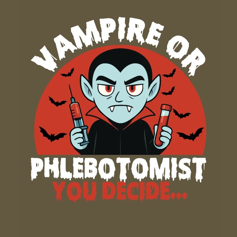 Vampir oder Phlebotomiker, du entscheidest...