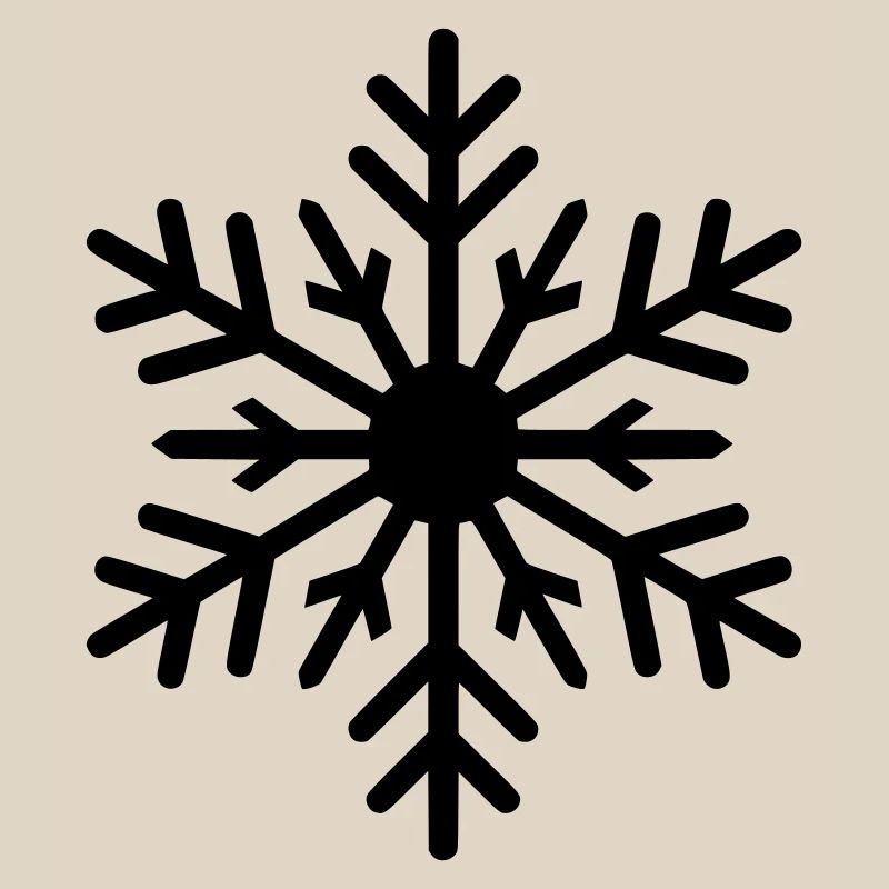 Flocon de neige, cristal de glace, couleur variable