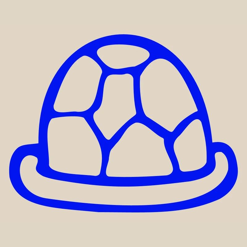 Turtle shell without turtle cute shell