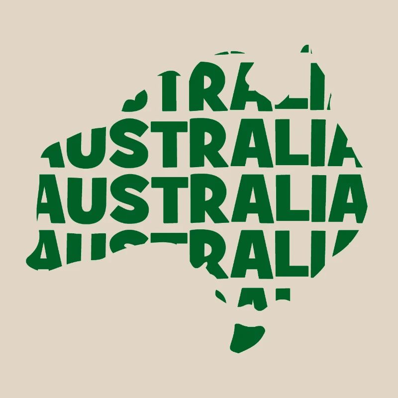 Australia - Australia - Map - Outline