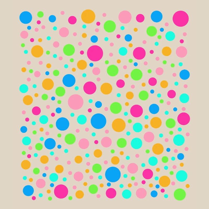 Spotty Rainbow Dots Tee