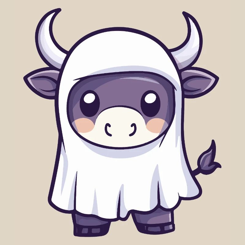 Stier Halloween Geist