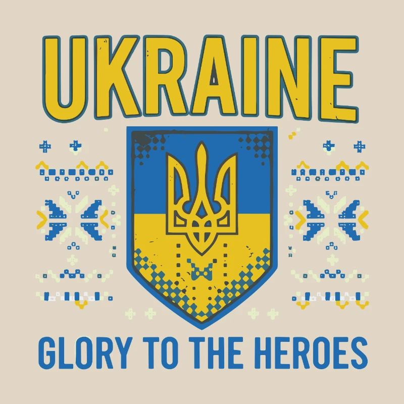 Ukraine Crest Glory Tee