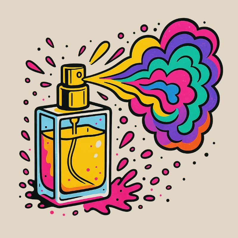 Neon Perfume Color Explosion