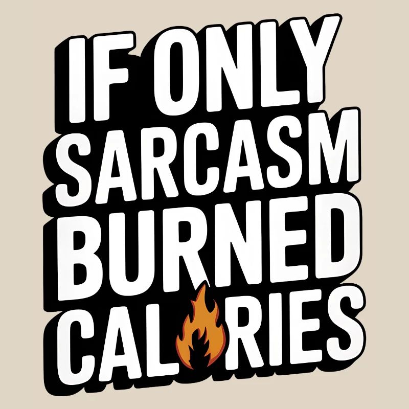 If Only Sarcasm Burned Calories