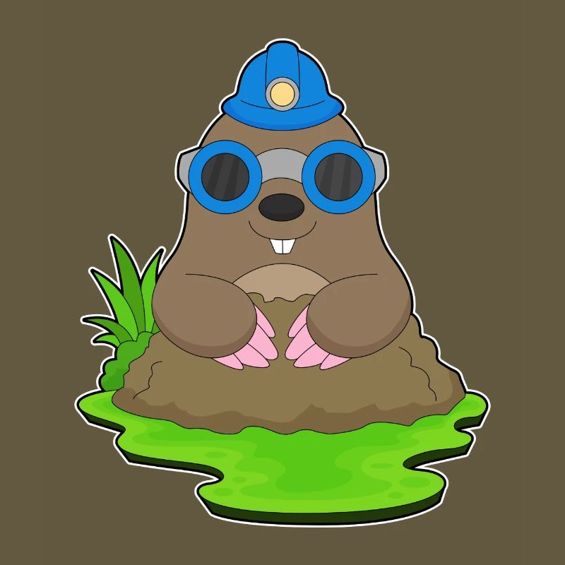 Mole Miner Mining Helmet Mining